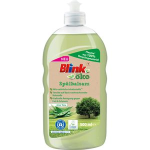 Blink Spülmittel Öko, Aloe Vera, Bio, kraftvoll gegen Fett & Schmutz, Flasche, 500ml