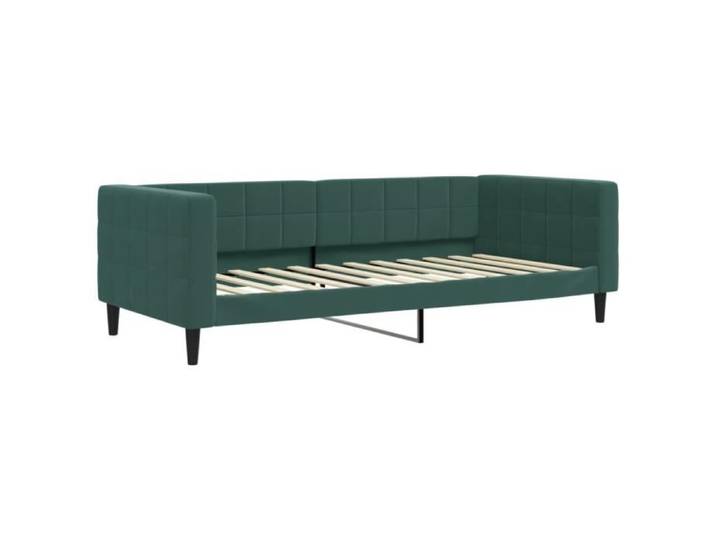 Lit de repos - MOTHINESSTO - YY10351 - Velours vert foncé - 90x200 cm - Design contemporain