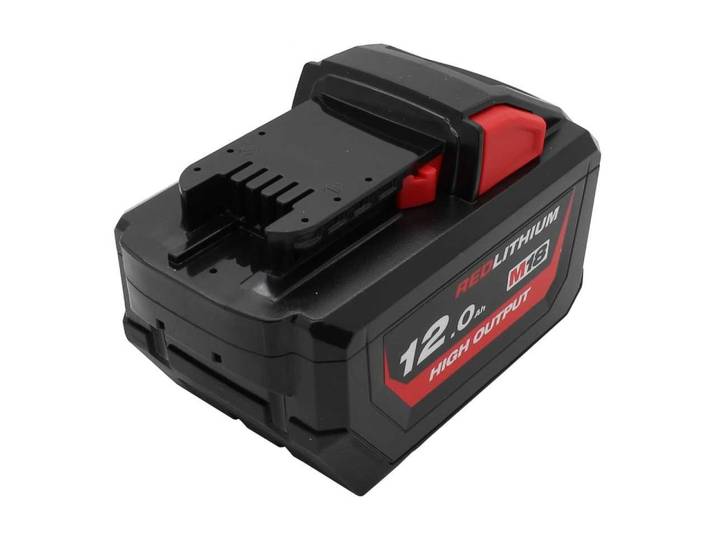Originele gereedschapsaccu LiIon 18V 12.0Ah geschikt voor Milwaukee M18-28 CPDEX