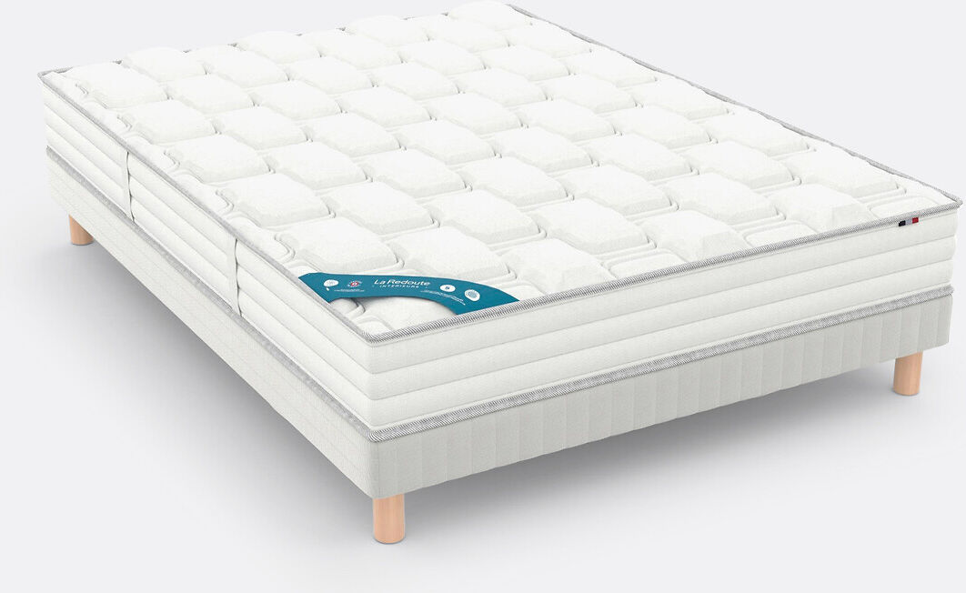 LA REDOUTE INTERIEURS Sommier tapissier blanc 12 lattes