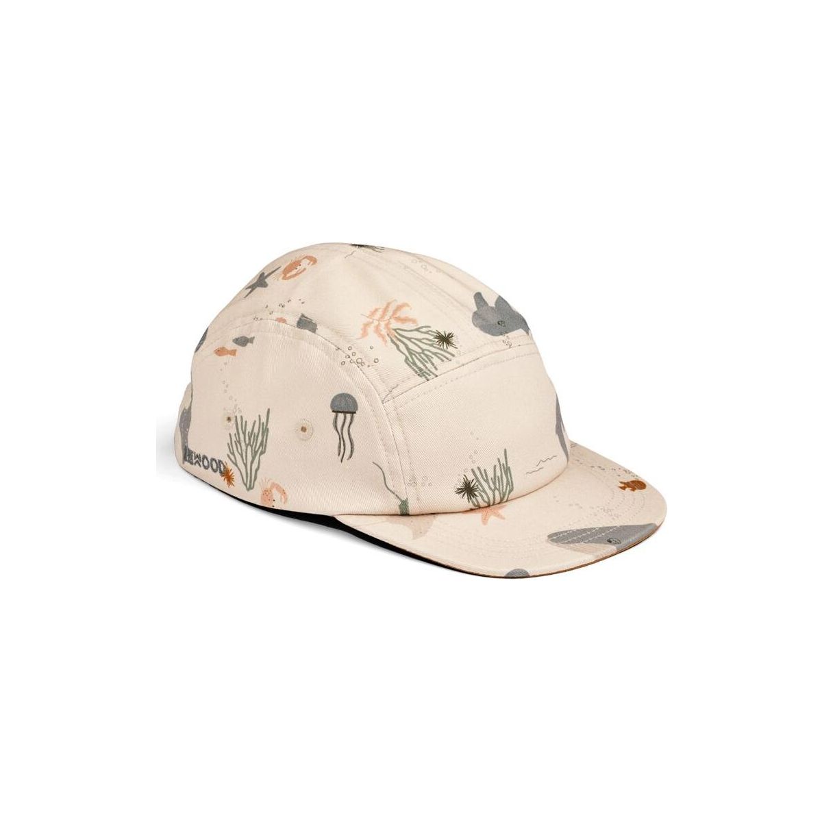 Liewood Rory Printed Cap sea creature / sandy (1032) 53 LW17559-1032-53-CU