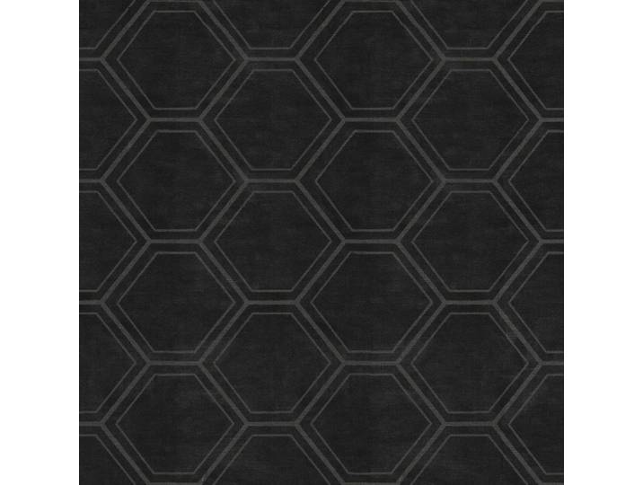 Vliestapete, Schwarz, Kunststoff, Papier, Graphik, 52x1000 cm, Made in Europe, Tapeten & Wandverkleidungen, Vliestapeten