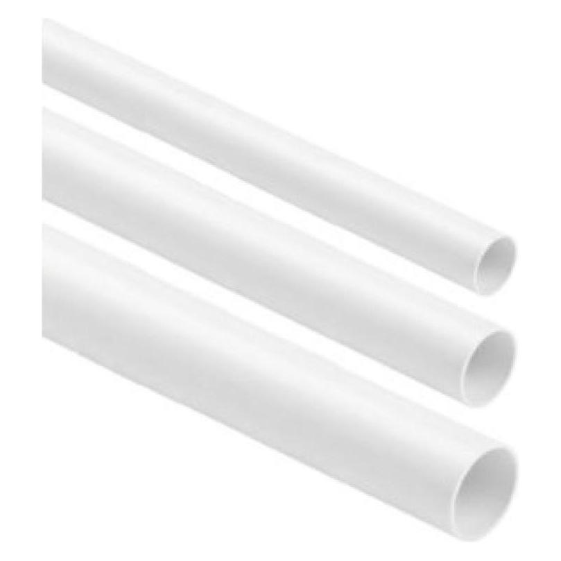 Glattes Elektroinstallationsrohr WHITE RL-28 2m (PACK of 25pcs) (200 cm) (37151K)