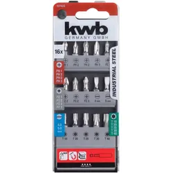 kwb, Bits, 107420 Bit-Set 16teilig Haltefunktion