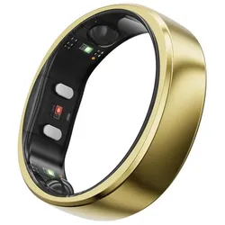 RingConn Smart Ring (Gen2) (14, Gold), Smart Ring, Gold
