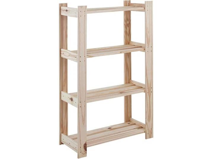 Venprodin Étagère en bois (4 étagères)