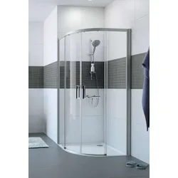 Hüppe Classics 2 Runddusche Viertelkreis Gleittür.. - Duschkabine