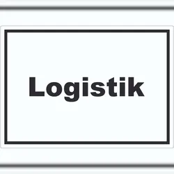HB-Druck Logistik Aufkleber mit Text Transport Versand waagerecht A7 (74x105mm)