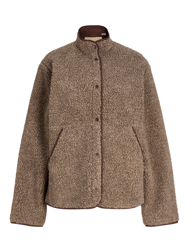 JJXX Teddyjacke "Vera" in Taupe - S