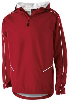 Holloway 229016 Wizard Pullover Jacket in Scarlet/White size 2XL   Polyester