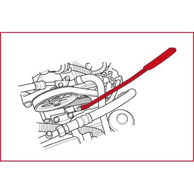 KS TOOLS Montagesatz, Spann-/Umlenkrolle (Zahnriemen) 1501302