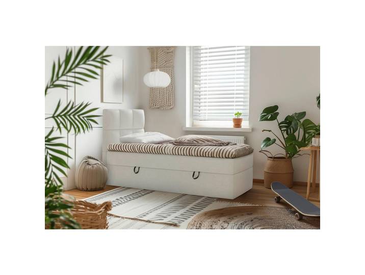 Boxbett mit Topper & Bettkasten 90x200 Polly