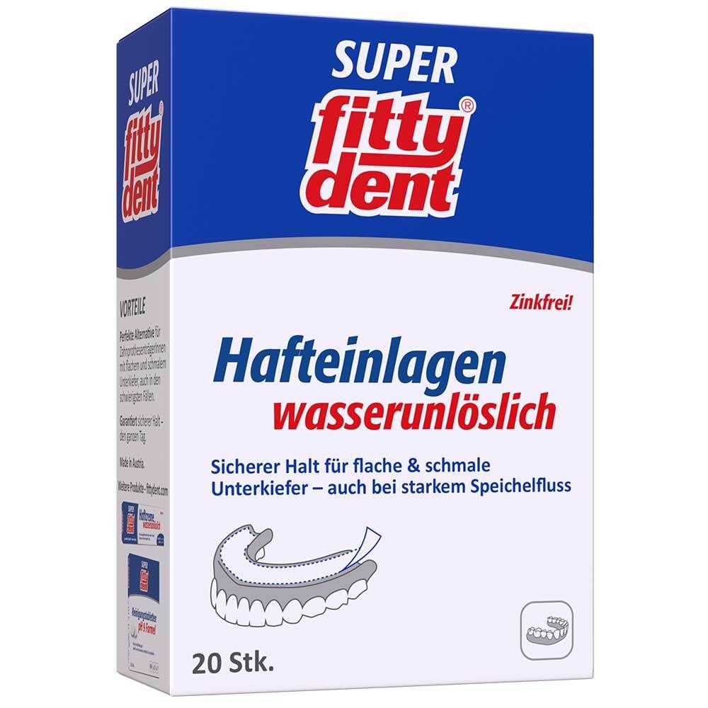 Fittydent super Haftkleber Einlagen 20 St