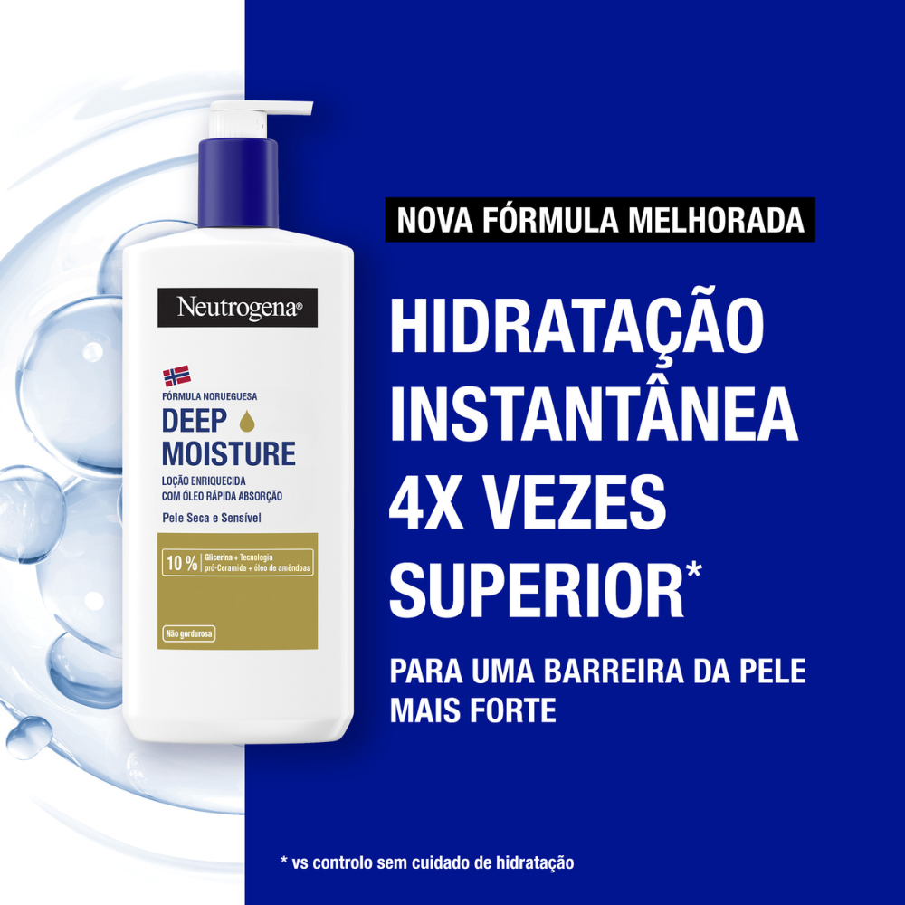 Neutrogena Deep Moisturizing Lotion-Oil 400mL