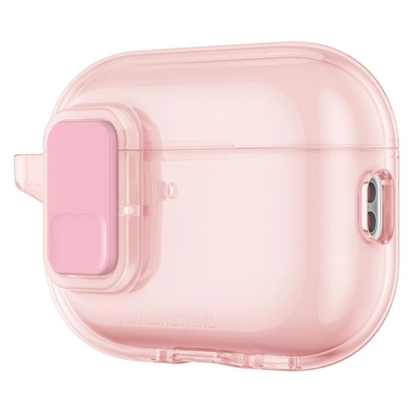 Amazingthing Minimalistische Hülle für AirPods Pro 3 - Pink (Kopfhörer Hülle) (1710923912)