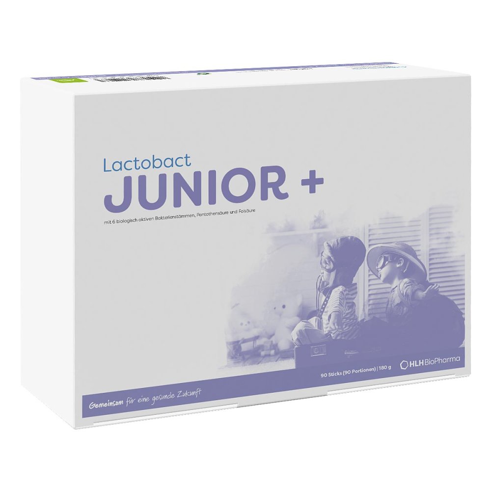 HLH BioPharma GmbH Lactobact JUNIOR + 90-Tage-Packung Beutel 12585796