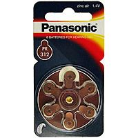Batterien f.Hörgeräte Panasonic Pr312 6 St Gerät