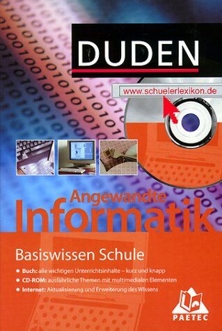 Lutz Engelmann - Duden Basiswissen Schule, m. CD-ROM, Informatik - Preis vom 19.10.2026 19:33:35 h