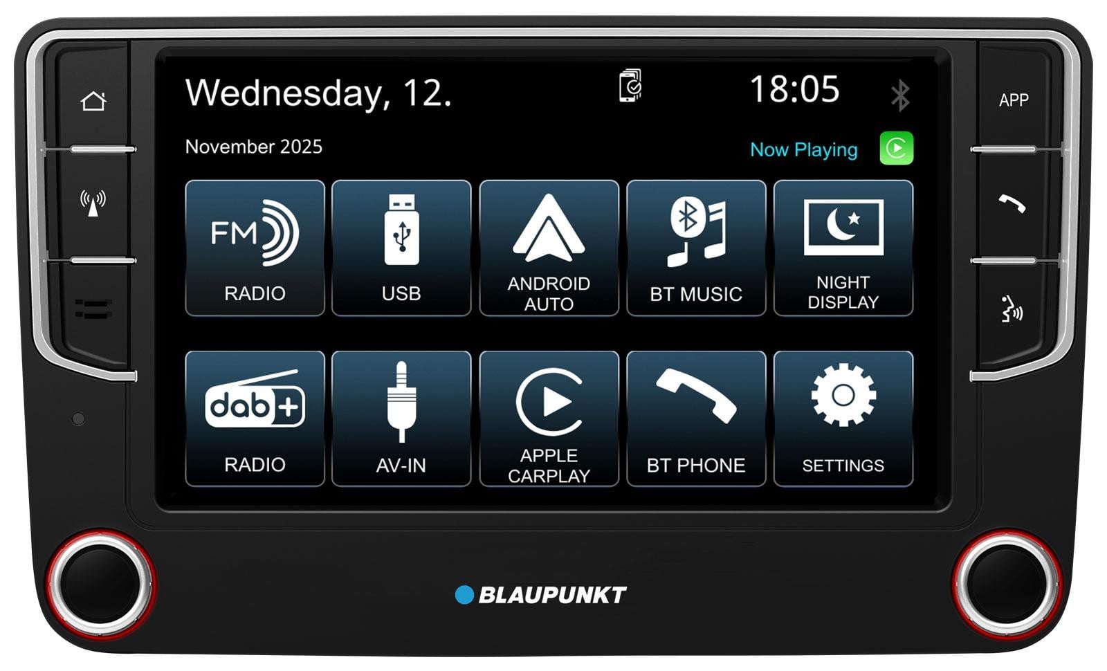 Blaupunkt Wolfsburg 648 DAB 2DIN autoradio met CarPlay en Android Auto