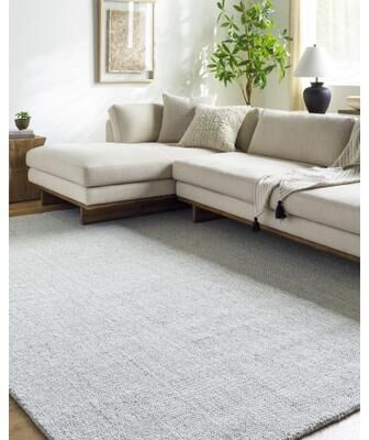 Livabliss Daniel Rustic Solid Area Rug