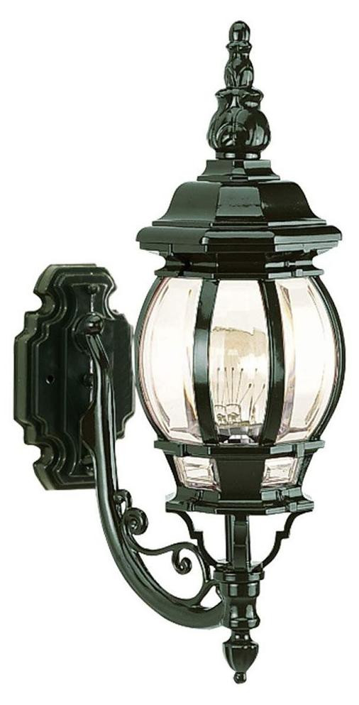 KS Verlichting Muurlamp Andrew Klassiek in Groen of Zwart met Glazen Kap