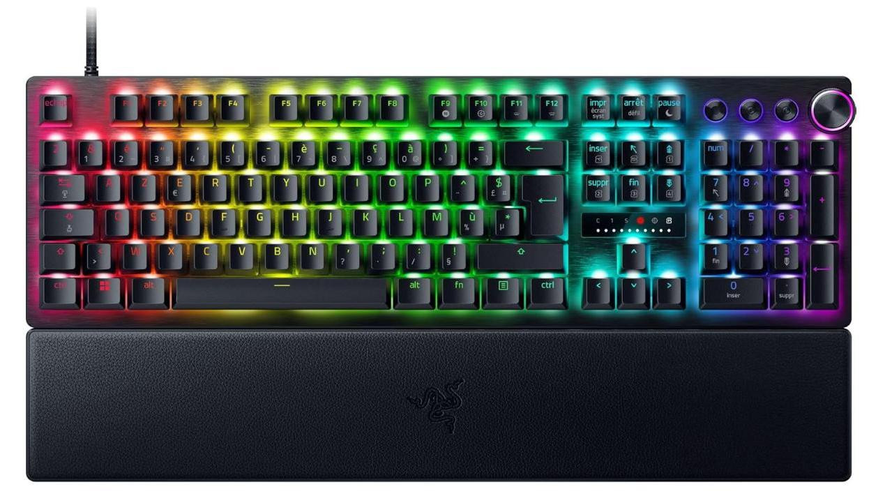 Razer Huntsman V3 Pro Optisch Gaming-toetsenbord FR-indeling AZERTY