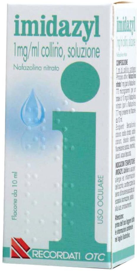 RECORDATI SpA Recordati Imidazyl Collirio 0,1% Flacone Da 10ml