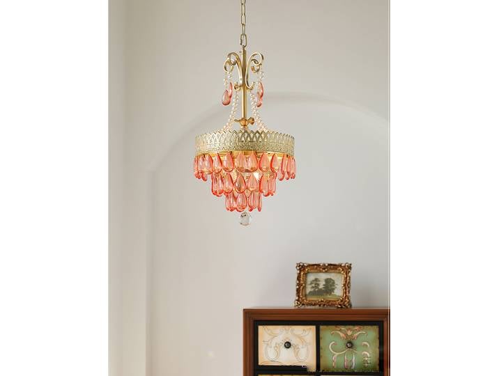 Lampes suspendues en cristal K9 français E14 LED, lustre de plafond 2026, éclairage suspendu, luminaire pour entrée, balcon