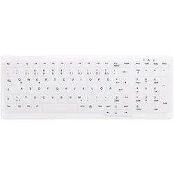 Active Key AK-C4110 (DE, Kabelgebunden), Tastatur, Weiss