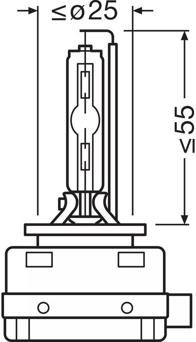 OSRAM 66140XN2 Xenon-Brenner