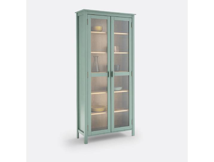 LA REDOUTE Vitrine vaisselier, Alvina Vert Eucalyptus