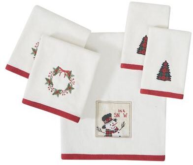 Avanti Linens Avanti Patchwork Plaid 5-Piece Towel Set (B2H2T)