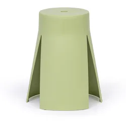 Kunststoffhocker RIKO, grün
