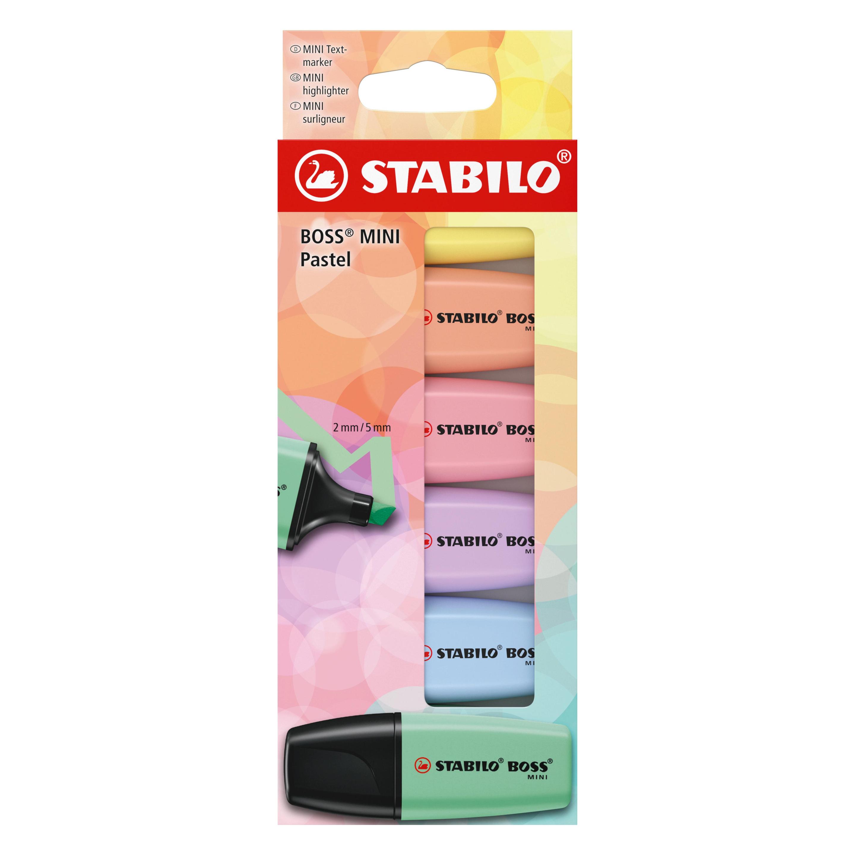 Stabilo Mini Pastell (6x) (07/6-2-01)