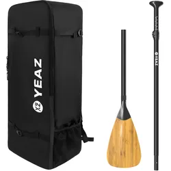YEAZ Rucksack & Carbon-Bambus Paddel KIT BAMBOO