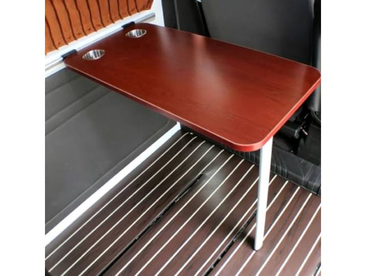 Wandmontierter Klapptisch für Wohnmobile, platzsparender Campingtisch. Klappbarer Außentisch, Esstisch für die Sitzgruppe im Wohnmobil; geeignet für Campervans und Wohnwagen.(G)