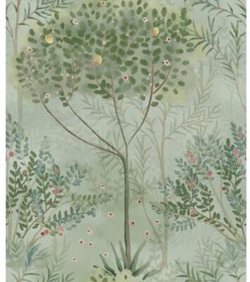 York Wallcoverings Orchard Green Wallpaper