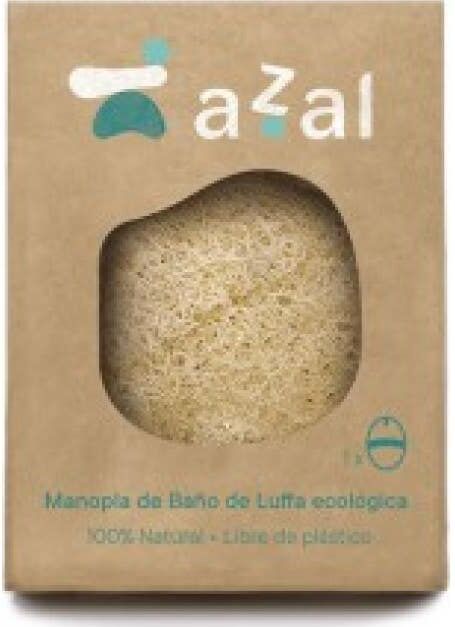Azal Manopla Baño Luffa Eco Ovalada Asa 1 ud