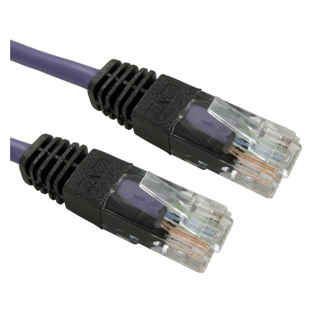 Cables Direct CDL 5m Violet Cat5e Crossover (U/FTP, CAT5e, 5 m) (XXURT-605V)