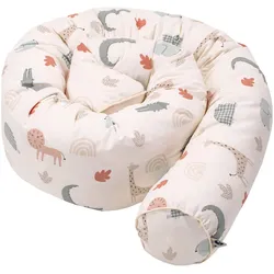 Julius Zöllner Bettschlange Organic Cotton 180 cm, weiss