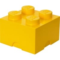 LEGO Storage Brick 4 gelb, Aufbewahrungsbox