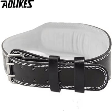 Inspire Curations AOLIKES Weightlifting Belt Wide Gym Belt For Powerlifting, Bodybuilding & Back Support black m