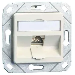 Metz Connect Anschlussdose C6Amodul Upk TN C6Amod-1UPk-180rw