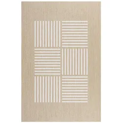 TEPPICH Premium en Vinyle Weiße Linien 120x180 cm