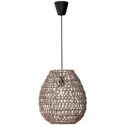 Nova Luce 9587131 Griffin E27 Pendelleuchte Mokka