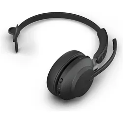 Jabra Evolve2 65 (Kabellos, USB-A, Microsoft Teams), Office Headset, Schwarz