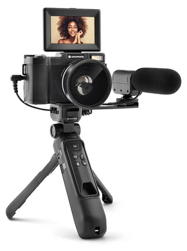 AgfaPhoto Pack Vlogger 4K digitale zoom camera