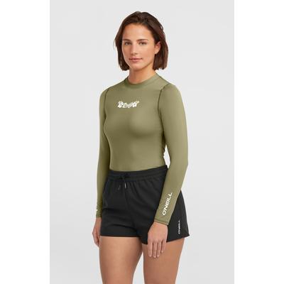 Badeshorts O'NEILL "ESSENTIALS 12" SWIMSHORTS", Damen, Gr. L (40), N-Gr, schwarz (schwarz out), Obermaterial: 100% Polyester, Badehosen Badeshorts, mit Seitentaschen, schnell trocknend, hoher Schnitt