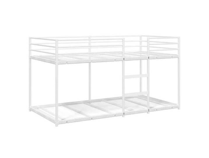 Magnifique Lit superposé sans matelas blanc 90x190 cm acier - design polyvalent - pour maison - Blanc 27.05 kg 2026_820417