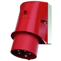 Mennekes 3298 Wandstecker, 32A5p 6h400V, IP44